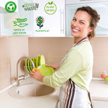 Load image into Gallery viewer, Compostable Dish Sponges: Plastic-Free &amp; Eco-Friendly. Cellulose &amp; Coconut fiber