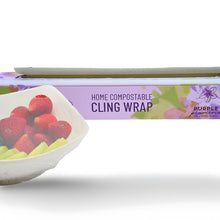 Load image into Gallery viewer, Home Compostable Cling Wrap. Keeps Food Fresh &amp; Safe.