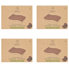 Load image into Gallery viewer, Compostable Dish Sponges: Plastic-Free &amp; Eco-Friendly. Cellulose &amp; Coconut fiber