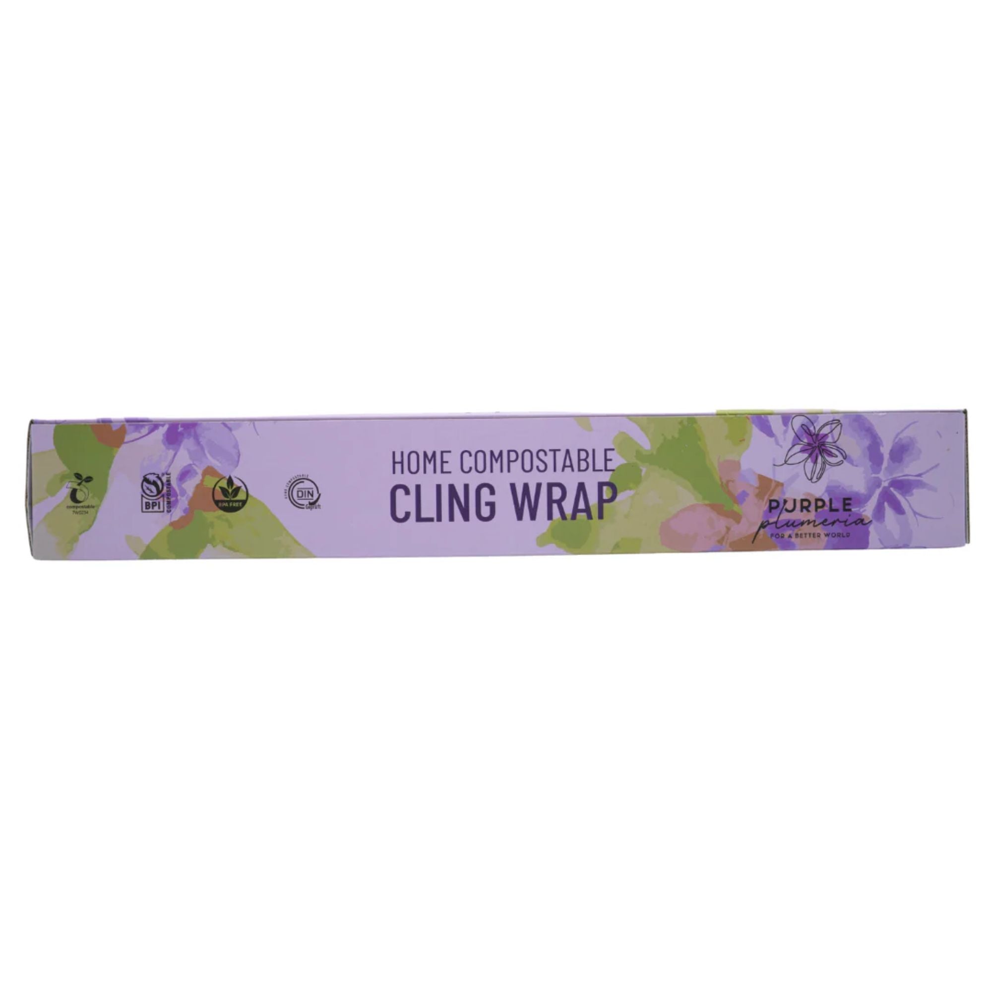 Home Compostable Cling Wrap. Keeps Food Fresh & Safe.