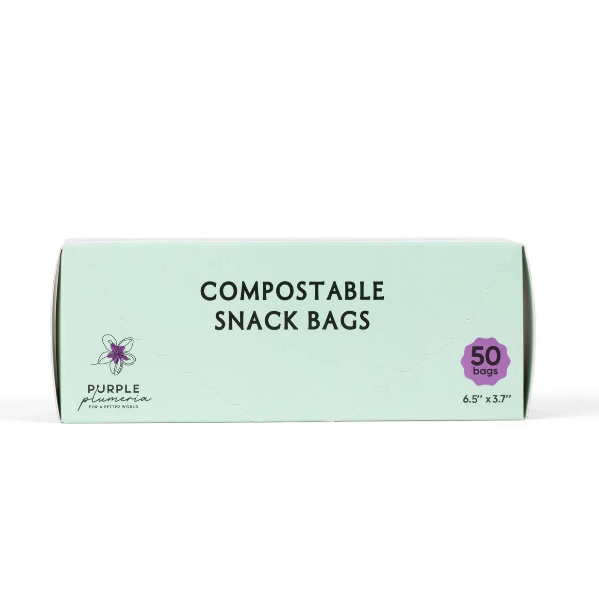 Compostable Resealable Bags. Eco-Friendly & Durable. Snack, Sandwich, Quart & Gallon Sizes