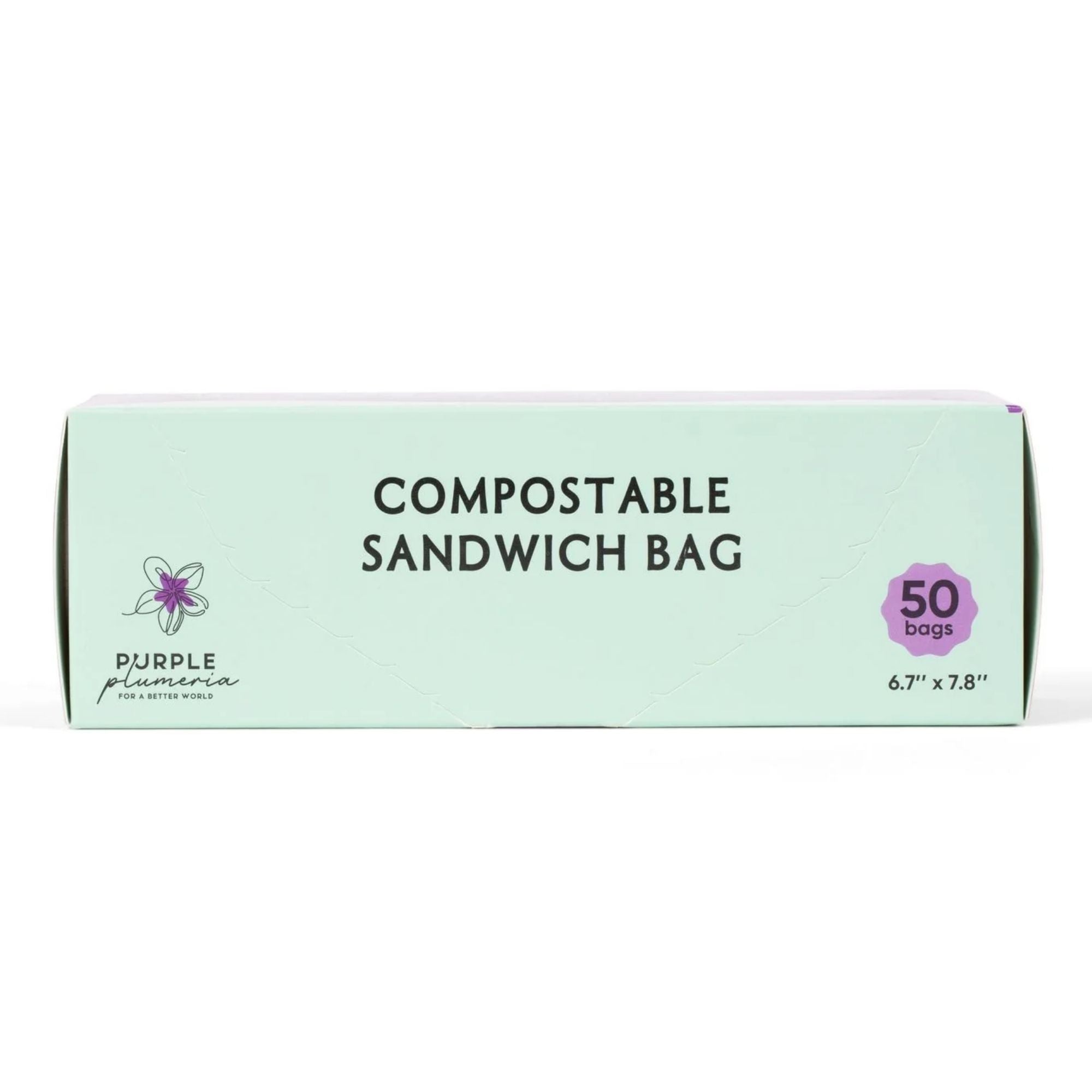 Compostable Resealable Bags. Eco-Friendly & Durable. Snack, Sandwich, Quart & Gallon Sizes