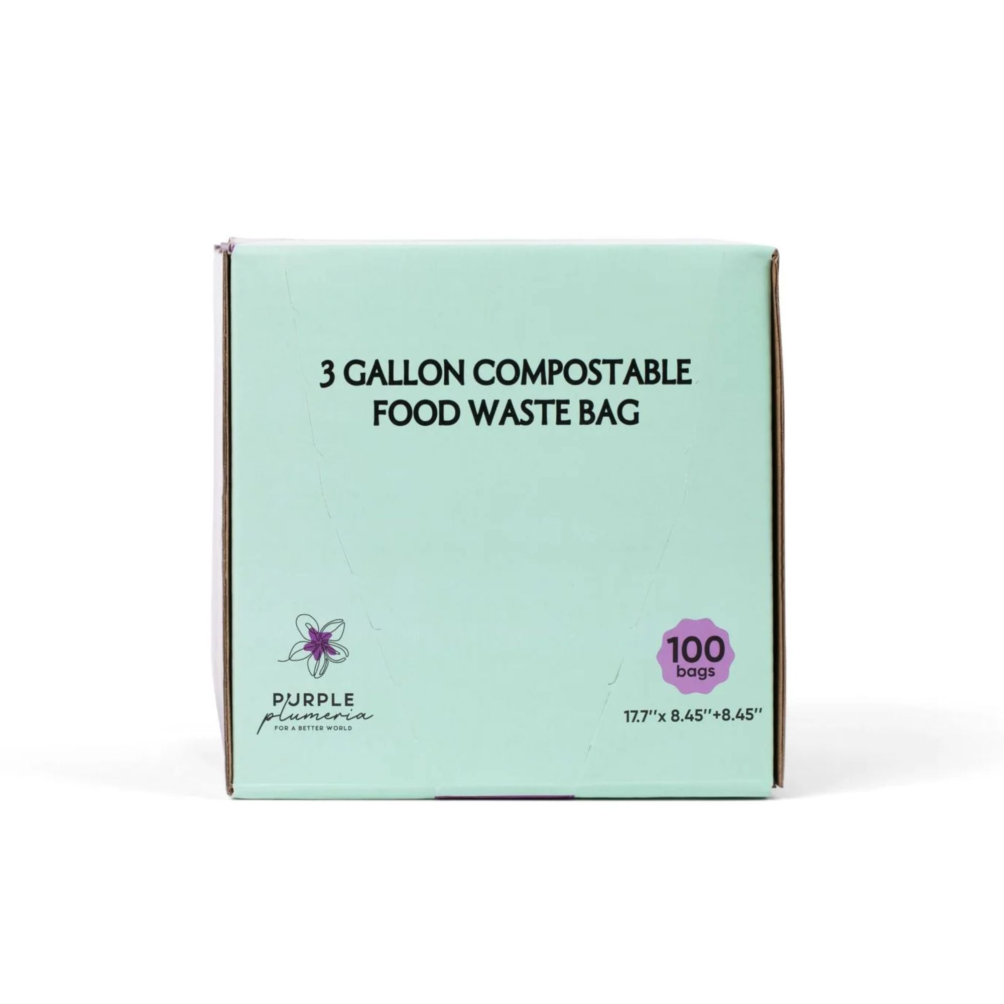 Compostable Kitchen Garbage Bags – 13 Gallon & 3 Gallon Sizes. Durable & Leak Proof