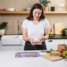 Load image into Gallery viewer, Home Compostable Cling Wrap. Keeps Food Fresh &amp; Safe.
