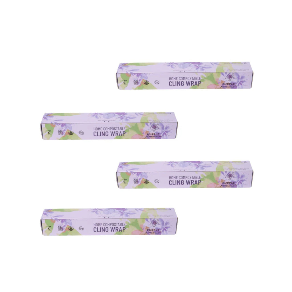 Home Compostable Cling Wrap. Keeps Food Fresh & Safe.