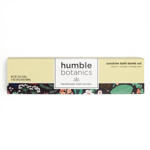 Sunshine Bath Bomb Set – Energizing Citrus Blend for a Refreshing Soak