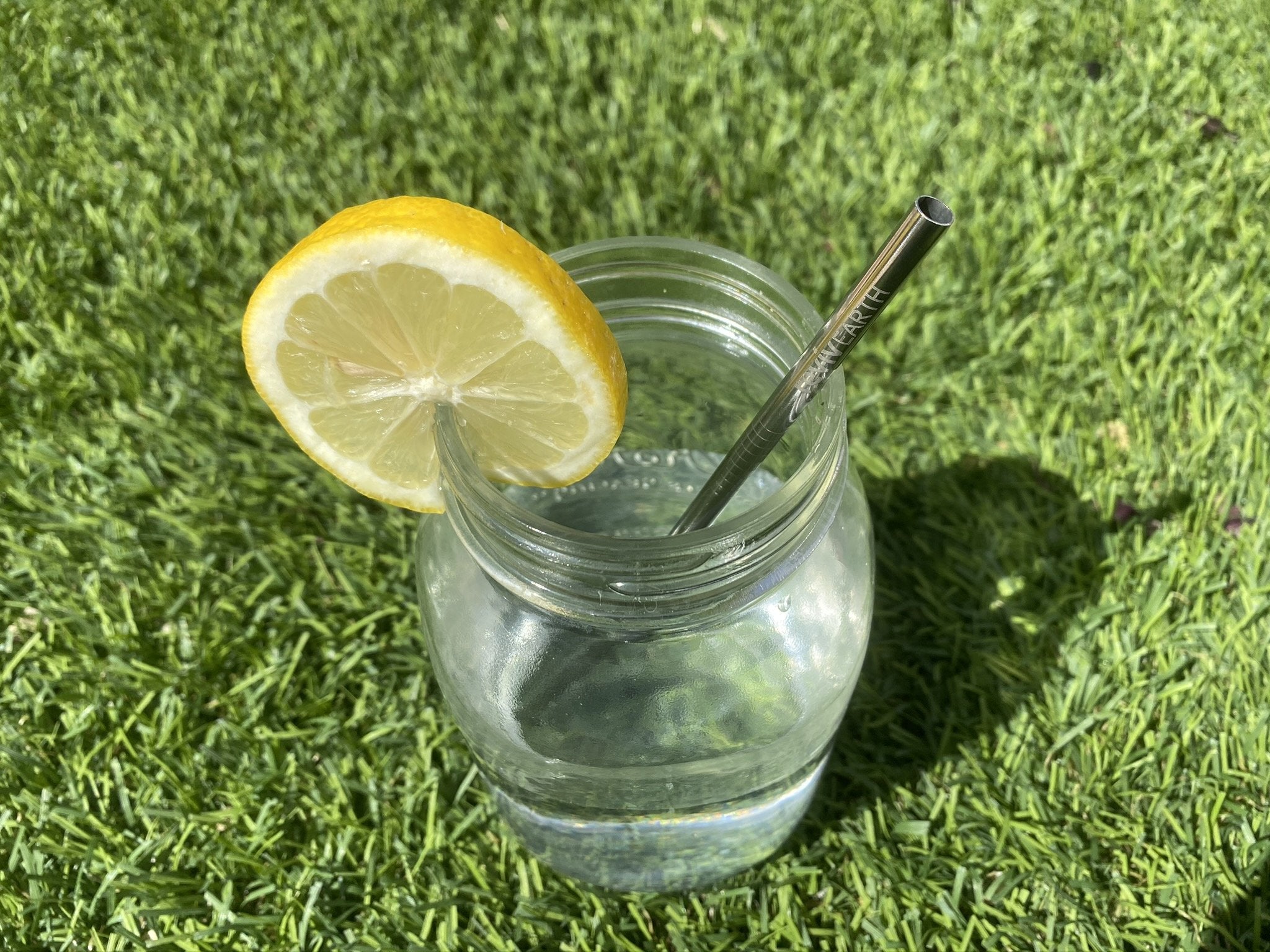 4PCS Reusable Stainless Steel Straws with Case and Cleaning Brush